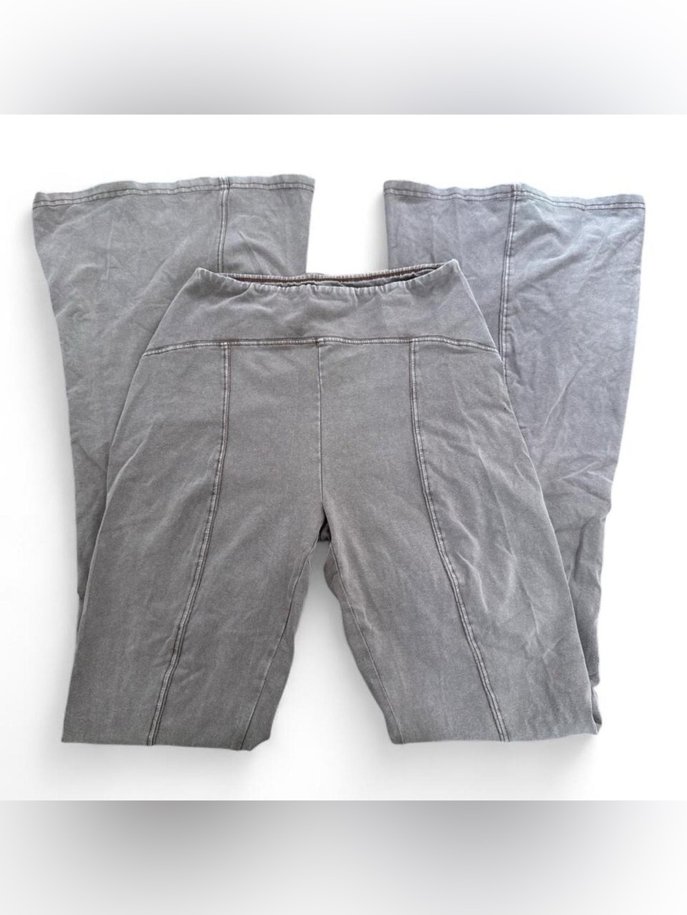 Urban outfitters taupe flare pants